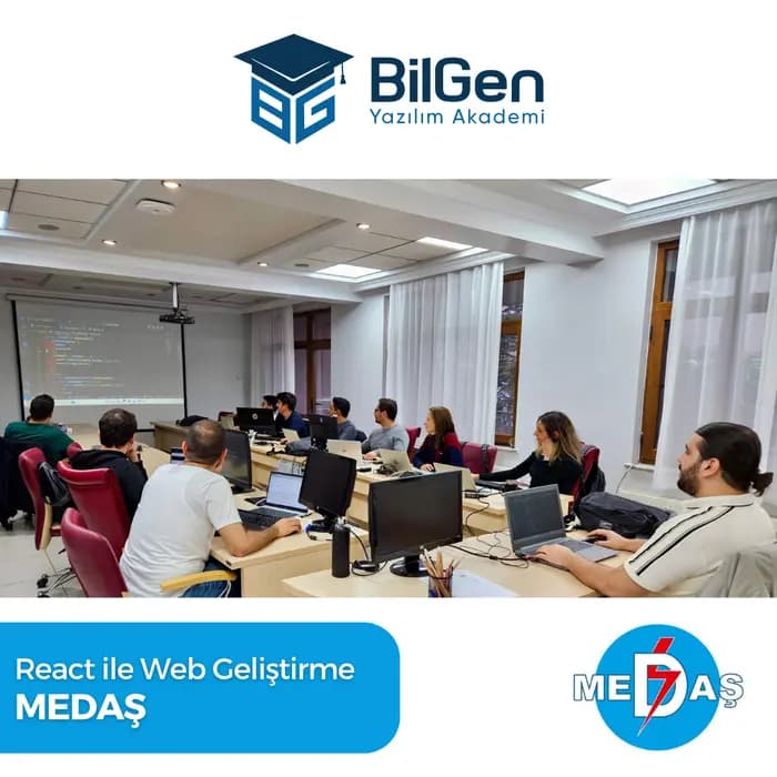 Kurumsal sınıfta gerçekleştirilen uygulamalı workshop